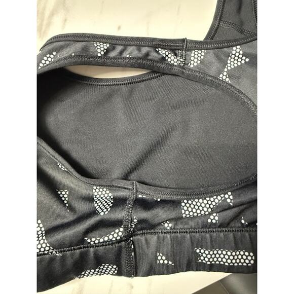Nike Athletic Bra Sports Bra Size Small No Padding Dri Fit Letter Pattern - Picture 6 of 7